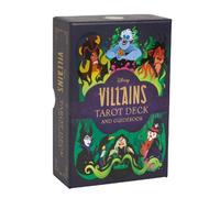 Minerva Siegel Disney Villains Tarot Deck and Guidebook Movie Tarot De (Cards)