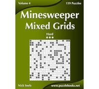 Minesweeper Mixed Grids - Hard - Volume 4 - 159 Logic Puzzles