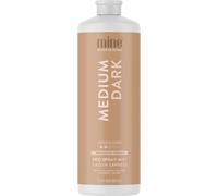 MineTan MineTan Medium Dark Professional Spray Tan - Pelle leggermente marrone, finitura lucida Per le persone di carnagione chiara o per chi non conosce l'autoabbronzatura, 1L