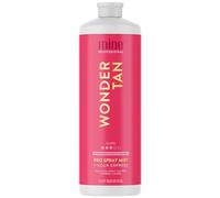 MineTan Wonder Tan Premium Spray Tan Solution | Soluzione abbronzante rigenerante per la pelle arricchita con acido ialuronico + vitamine nutrienti, formula professionale Salon, vegan e Cruelty Free