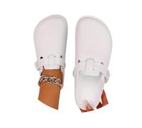 Minetom Zoccoli Donna Estive Sabot Ciabatte Spiaggia Gomma Pantofole Plastica Piscina Giardino Chiuse Pantofola Sanitarie A Bianco 37 EU