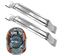 Mineup 2 Pezzi Lama per Robot Tagliaerba Compatibile con Stihl iMOW RMI 422 422P 422PC RMI 522 C Sostituzione per Rasaerba Trimmer per Robot da Giardino, Lame di Ricambio per Tagliaerba