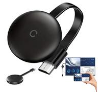 Mineup Adattatore Wireless HDMI Dongle, 2.4/5GHz 4K Full HD Miracast HiFi HD-MI Dongle, Miracast per TV, Android/iOS/Laptop/PC/Monitor/TV Supportato/DLNA/Airplay