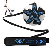 Mineup Calcio Pallavolo Rugby Trainer, 5 Artiglio Tessuto Calcio Kick Trainer Con Cintura Regolabile, Trainer Da Calcio Accessori L’Allenamento Individuale Per Palline Taglia 3, 4, 5