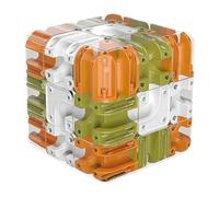 Mineup Large 3D Labyrinth Cube Puzzle, Puzzle complesso da labirinto 3D, Grande Labirinto Cubo Giocattolo con sfere rotanti, Spaziale Allenare La Consapevolezza Spaziale per bambini e adulti