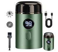 Mineup Sopami Mini Shaver, 2 en 1 Sopami Mini Electric Shaver, Rasoio Portatile da Uomo Impermeabile, Pocket Shave per uso bagnato e asciutto, Ricarica USB Sopami Razor per casa e viaggiare