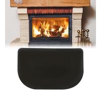 Mineup Tappetino ignifugo, Tappeto Ignifugo per Camino, Tappetino di Protezione per brace, Tappeto Ignifugo Semicircolare, Tappeto per Stufa, Tappetino Ignifugo per Camino (102 x 50 cm)