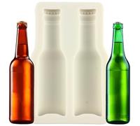 MINFEIDMS Stampi In Silicone A Forma Di Bottiglia Di Birra Cioccolato Stampo Per Torta Di Zucchero Decorazione Di Cupcake-Toppern Pasta Fiore Caramelle Argilla Polimerica