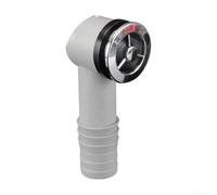 Minflora Adattatore di troppopieno per lavello, 30-32 mm, per porte di troppopieno per lavello da cucina, connettore di troppopieno in acciaio inossidabile per lavastoviglie