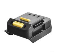 Minflora Adattatore per batteria agli ioni di litio per Worx 20V per DAYI per convertitore di utensili elettrici A3, compatibile con batterie DONGCHENG 18V, interfaccia in plastica (C)