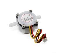 Minflora Hall - Sensore di flusso d'acqua S401 con induzione magnetica e connessione rapida da 7 mm, per macchine da caffè e distributori d'acqua, struttura in poliossimetilene, 3,5-24 VDC (2 mm)