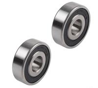 Minflora Kit di cuscinetti 6202/12-2RS, 2 pezzi, 12 x 35 x 11 mm, cuscinetti a sfera profondi ad alta velocità, boccola in acciaio da corsa per trasmissione di moto, applicazioni con pompa