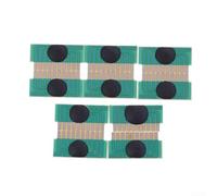 Minflora Modulo scheda di controllo lampeggiante a 6 LED, chip flash da 3-4,5 V con driver COB per progetti di illuminazione sequenziale, verde, confezione da 10