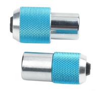 Minflora - Set di 2 bussole per rubinetto, mandrini piccoli e grandi, per chiavi a cricchetto e adattatori a bussola, colore: Blu