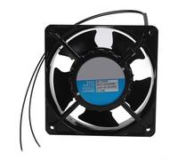 Minflora Ventilatore portatile silenzioso ad alte prestazioni,Ventilatore assiale per cassetta del camino inseribile, ad alta temperatura, ghisa a lamelle metalliche, Acciaio inossidabile, Bruciatori