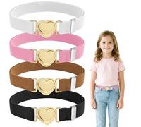 Minfuerang Cinture Elastiche per Bambini, Cintura Elastica Regolabile, dai 2 ai 15 Anni, per Bambini e Bambine, Jeans, Pantaloncini, Vestiti