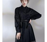 Ming Dynasty - Camicia da donna con faccia di cavallo tradizionale cinese | Camicetta da donna con faccia di cavallo camicia casual primavera estate per il tempo libero Incontri Outfit Cardigan
