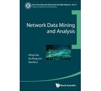 Ming Gao David Lo Ee-peng Li Network Data Mining And Analysi (Copertina rigida)