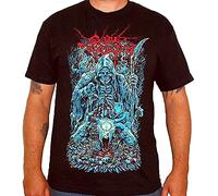 MING HONG meigui Harore Apparel Men's Cattle Decapitation Death Looms T-Shirt XL Black