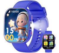 Mingdaln Orologio da gioco intelligente per bambini, schermo TFT1.83 Smart Watch, monitoraggio della frequenza cardiaca/libro di storie/apprendimento delle parole, adatto a ragazzi e ragazze (Blu)
