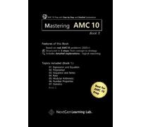 Mingeon Kim Nextgen Learning Lab Mastering AMC 10 Book 1. (Tascabile)