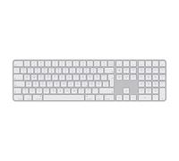 MiNGFi Copritastiera per Magic Keyboard con Touch ID e Tast. Num., EU/ISO | Per Magic Keyboard con Touch ID e tastierino numerico Modello A2520 (2021+), TPU, Trasparente