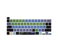 MiNGFi Copritastiera Silicone Serato DJ Scorciatoie per MacBook Pro 13" M1/M2 A2338 (2020-2023), A2289 (2020), A2251 (2020-2021), Pro 16" A2141 (2019-2021) US/ANSI