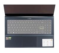 MiNGFi silicone coperchio della tastiera Copritastiera per ASUS E510 L510 VivoBook S15 S533 15 S513 F513 X513 M513 K513 ZenBook Pro 15 UX535 - Trasparente