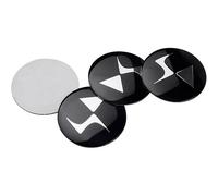 MINGFU 4 Pezzi Adesivi Coprimozzo per DS 7 Crossback 2017-2022, Adesivi Mozzo per Auto Adesivo Coprimozzo Auto Adesivi Mozzo Ruota Auto,56MM