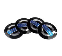 MINGFU 4 Pezzi Adesivi Coprimozzo per Volvo S60 Recharge Plug-in Hybrid 2021-2024, Adesivi Mozzo per Auto Adesivo Coprimozzo Auto Adesivi Mozzo Ruota Auto,56MM-C