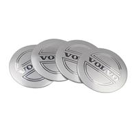 MINGFU 4 Pezzi Adesivi Coprimozzo per Volvo S60 Recharge Plug-in Hybrid 2021-2024, Adesivi Mozzo per Auto Adesivo Coprimozzo Auto Adesivi Mozzo Ruota Auto,56MM-B