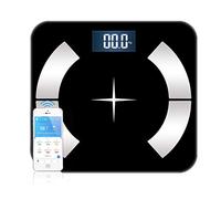 Mingfuxin, bilancia digitale per il corpo con Bluetooth, bilancia per massa muscolare, analizzatore di composizione, con monitor wireless ad alta precisione e app aggiornata