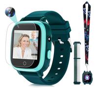 Mingfuxin Smartwatch 4G per bambini, impermeabile Smartwatch per bambini, con localizzatore GPS, videochiamate WiFi, SOS, pedometro, fotocamera, modalità scuola e geocercato per ragazzi e ragazze dai