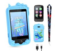 Mingfuxin Telefono Cellulare Per Bambini, 2.8" Smartphone Giocattolo Touchscreen Con Doppia Fotocamera E Giochi Didattici Lettore Musicale Mp3 Telefoni Finti Per Bambini Di 3-12 Anni Ragazze Ragazzi