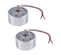 Minghunian 2X 1700-7300RPM 1.5-6.5V Cilindro ad alta coppia elettrico Mini DC Motor