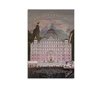 Mingki Grand Budapest Hotel Movie Poster Decorazione da parete per soggiorno, camera da letto, 12 x 18 pollici (30 x 45 cm)