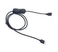 MINGLEA Cavo di prolunga USB con interruttori ON/OFF per un facile controllo dei dispositivi elettronici