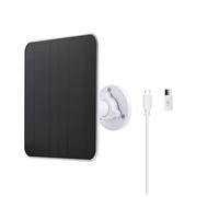 MINGLEA Dispositivo di energia solare 5W 5V per telecamera di osservazione esterna con cavo esteso e supporto regolabile IP66 impermeabile