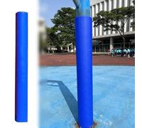 Minglez Imbottitura per Palo di Basket Copertura Protettiva/Sostitutiva per Canestro da Basket da Esterno, Imbottitura per Palo 102 91.4 119 152 167 178 180 183 cm(H:71"/180cm,Dia:6"/15cm)