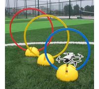 Minglez Percorso Ostacoli Droni Kit per Droni FPV da Corsa, Kit per Percorso a Ostacoli con Drone con 3 Cancelli ad Anello Facili da Montare di Varie Dimensioni(Diameter 40cm (15 3/4"))