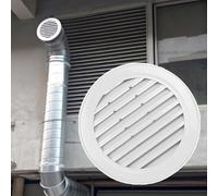 Minglez Sportello Ispezione Pannello di Accesso Rotondo con Persiana 30 36 25 41 20 cm, Coperchio per Foro a Parete Piccolo per Cavi/Fili Idraulici, Sportello di Ispezione(10in/25cm)