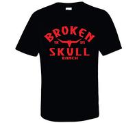 MINGMING Broken Skull Ranch Mens T-Shirt Black M