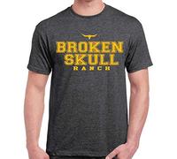 MINGMING Broken Skull Ranch Mens T-Shirt Dark Grey XL