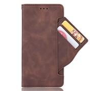 MingMing Cover per Xiaomi Mi 11 Lite 5G, Custodia Portafoglio Pelle Sintetica con TPU, Supporto Stand, Slot per Schede e Protezione Integrale Adatto per Xiaomi Mi 11 Lite 5G Cellulare, Marrone