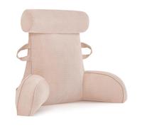 MINGPINHUIUS Cuscino per la schiena, cuscino da lettura per letto e divano con cuscino per il collo rimovibile, grande cuscino per la schiena con bracciolo, ideale come supporto posteriore per leggere