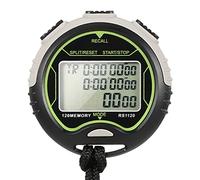 mingqian Cronometro Digitale Professionale Timer Portatile Digitale Impermeabile Timer LCD Cronografo Sportivo con Cinturino per Il Nuoto Corsa Allenamento di Calcio