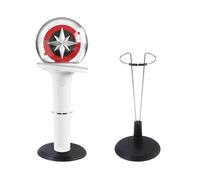 MingQiEven Confezione da 2 supporti neri per bastoncini luminosi ufficiali, per bambini randagi, Enhypen, Ateez, Twice Lightstick, espositore per Kpop, nero