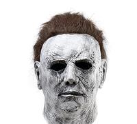 mingqing Maschere horror in lattice 2022 New Halloween Michael Myers Maschera Halloween Maschere spaventose in lattice per costumi puntelli in lattice