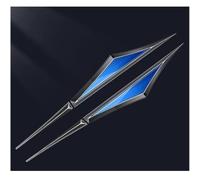 MINGRUILIHAI Auto 3D Emblema Adesivo per Ford Tourneo Custom I L1/Tourneo Custom I L1, 2 Pezzi Decalcomania Distintivo del Corpo Impermeabile Resistente Decorativo Accessori,F/Black~Blue