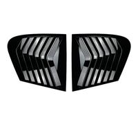 MINGRUILIHAI Auto Persiane Finestra Laterale per BMW 1 Series F20 118i 120i 2011-2019, Feritoie Otturatore Presa d'Aria Finestrini Laterali Triangolo Parasole Copertura Accessori,A/Black